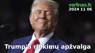 Varlinas tiesiogiai  2024 11 06  Trumpa rinkimų apžvalga laikas keisti kedus [upl. by Hephzipa]