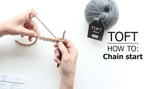 How To Chain Start  TOFT Crochet Lesson [upl. by Farrish]