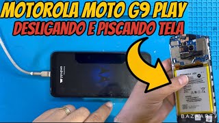 Motorola Moto G9 Play Não para ligado e fica piscando sem parar  Como resolver passo a passo [upl. by Maurreen594]