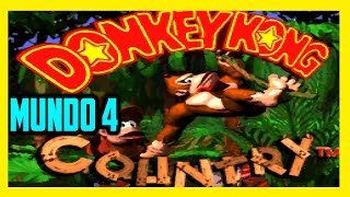 Guía  Donkey Kong Country SNES  Mundo 4 quotGorilla Glacierquot  Español  HD [upl. by Krystyna328]