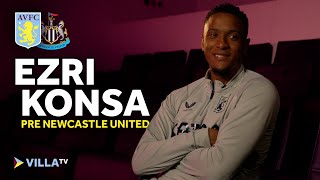 PREMATCH  Ezri Konsa Previews Newcastle United Test [upl. by Mount]