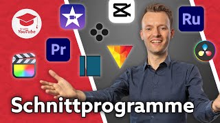 Das beste Videoschnittprogramm 2024 für YouTube Windows amp Mac  Kostenlos amp Profi [upl. by Spearman]