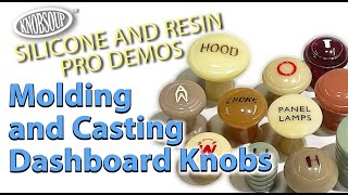 How to mold and cast resin dashboard knobs [upl. by Gati156]