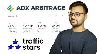 Adx Arbitrage With TrafficStars  Adx Arbitrage Full Course  Adx Arbitrage Method 2024 [upl. by Notlrahc]