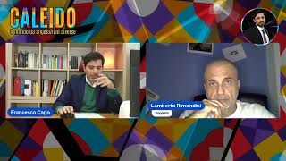 31 ottobre 2024  CALEIDO Francesco Capo intervista Lamberto Rimondini [upl. by Nwahsat]