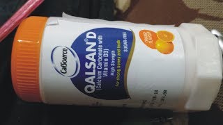 Qalsan DCalcium  Vitamin D Tablet Is Used For Osteoporosis  Deficiency of Vitamin D amp Calcium [upl. by Pierro]