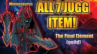 AQW  All 7 Non Member Juggernaut Items of Nulgath amp Customization [upl. by Ora]