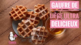 recette des gaufres de liège maison [upl. by Berkeley282]