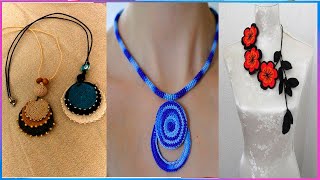 Hermosa Collares Tejidos a Crochet [upl. by Rdnaskela875]