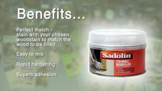 Sadolin Stainable Woodfiller [upl. by Apostles984]