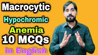 Macrocytic Normochromic Anemia MCQs  In English  10 MCQs  MLT MCQs [upl. by Leiad]