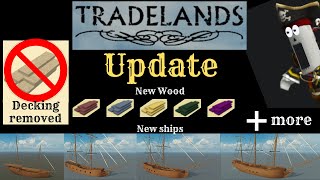 New Tradelands Update Ships Customisation Crafting and More [upl. by Magbie858]