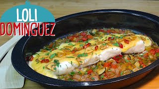 BACALAO AL HORNO  Receta fácil rapida y deliciosa Tutorial Loli Domínguez [upl. by Ettezel594]