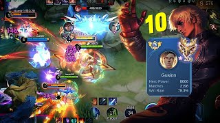 Top global Gusion incon05 montage  10 [upl. by Normac]