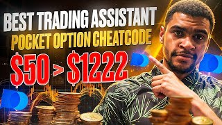 BEST TRADING ASSISTANT TOOL  POCKET OPTION CHEATCODE  BINARY OPTIONS TRADING ROBOT [upl. by Purington]