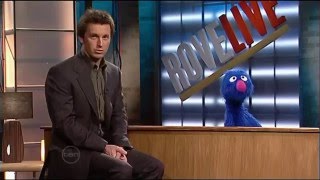 Grover from Sesame Street on Rove Live  very funny interview 2005 HQ [upl. by Emalia]