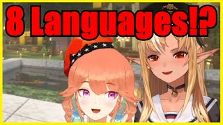 Flare Learned That Kiara Knows 8 Different Languages【Hololive  Eng Sub】 [upl. by Aihsetal]