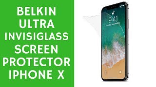 Belkin Invisiglass iPhone X Screen Protector Review  6 Months In [upl. by Edijabab]