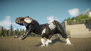 🔴Satisfying Jurassic World Evolution 2  Trex Dilophosaurus Spinosaurus Karnotaurus Triceratops [upl. by Air587]