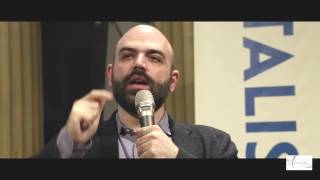 Roberto Saviano allIstituto italiano di cultura marzo 2017 [upl. by Ahsitruc]