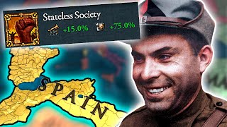 I Formed Anarchist Spain Then Made It Islamist Communist Regime  EU4 135 Spain [upl. by Newra]