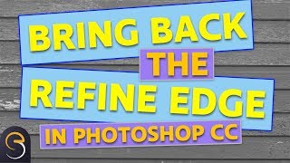 How to Use REFINE EDGE in Adobe Photoshop Improve Your Selections [upl. by Noam665]