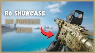 Rainbow Six Siege  M4  Phoenix Arms  R6 Skin Showcase [upl. by Gerson299]