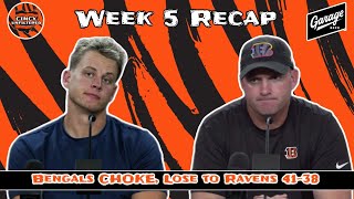 Bengals CHOKE  Fall to Ravens 4138 in OT  Time To Panic Presented by Garage Beer [upl. by Annig503]