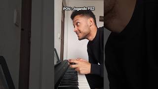 POV  Jogando PS2 piano musica [upl. by Gale]