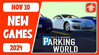 Daily game releases Nov 102024  Parking World Build amp Manage  Early Access [upl. by Eceerehs417]