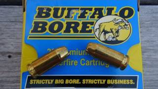 Buffalo Bore 45 ACP P 230 gr JHP AMMO TEST [upl. by Nickolai]