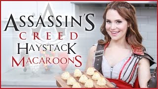 ASSASSINS CREED HAYSTACK MACAROONS  NERDY NUMMIES [upl. by Ludie]