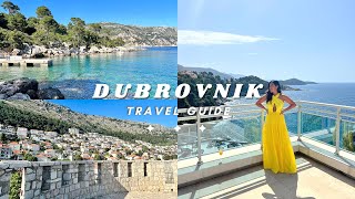 Dubrovnik Croatia Where To Stay What To Do See and Eat [upl. by Janifer]