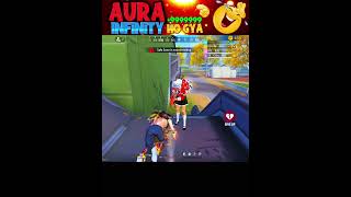 Aura infinity 999999 ho gya 😂 free fire funny moments shorts freefire deepakrds freefirefunny [upl. by Yttik]