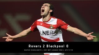 Doncaster Rovers 2 Blackpool 0  iFollow Rovers [upl. by Karlik865]