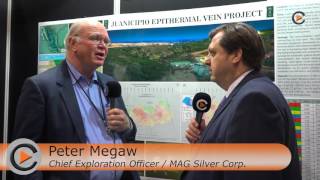 CommodityTV MAG Silver Dr Peter Megaw about the new mine [upl. by Jerrylee]