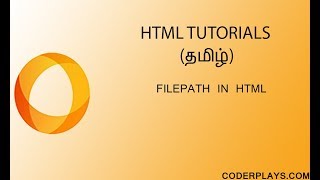 HTML file path in tamil [upl. by Yntruoc]