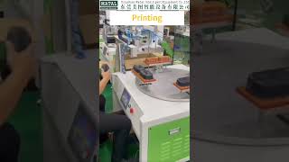 Automatic 4Station Rotary Screen Printing Machine screenprintingmachine [upl. by Ambros242]