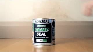 Ronseal Paint How to Stop Damp coming Through Your Paintwork [upl. by Eynttirb754]