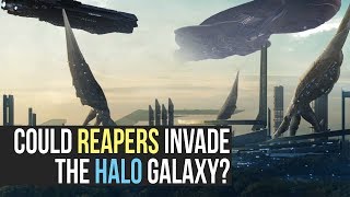 Could the Halo Galaxy Survive a Reaper Invasion Mass Effect vs Halo Galactic Versus [upl. by Nodnek]