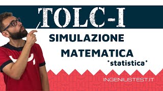 Esercizi Matematica Test Ingegneria Simulazione di Statistica  INGENIUSTEST [upl. by Frodi]