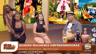 programa RODRIGÃO da parada TV GUARUJÁ ISTV quadro mulher empreendedora [upl. by Deehsar]