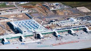 Western Sydney International Airport  Progress Update May 2024 [upl. by Suoinuj]