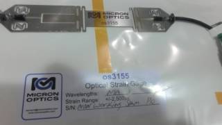 Optical Strain Gauge Micron Optics [upl. by Tabitha]