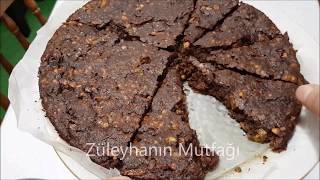 Unsuz Yağsız Şekersiz Diyet Browni Glutensiz EFSANE BİR TARİF [upl. by Lynnea251]