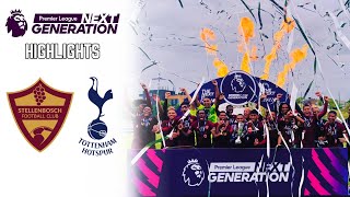 Stellenbosch wins Premier League Next Generation Cup with 20 Victory Over Spurs  August 4 2024 [upl. by Ludwog382]