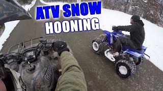 Blaster VS Grizzly Racing amp Snow Hooning [upl. by Woodberry]