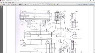 PTC  Creo Tutorials  Lathe Tail stock Part 1 [upl. by Arahsal]