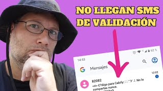 No llega mensaje con código de verificación para Cabify Facebook WhatsApp Google e Instagram [upl. by Ykcor813]