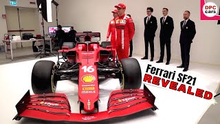 Ferrari SF21 2021 Formula 1 Car Revealed [upl. by Melisande]